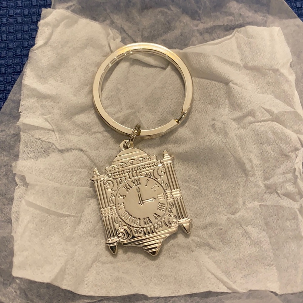 Marshall Field's clock Keychain